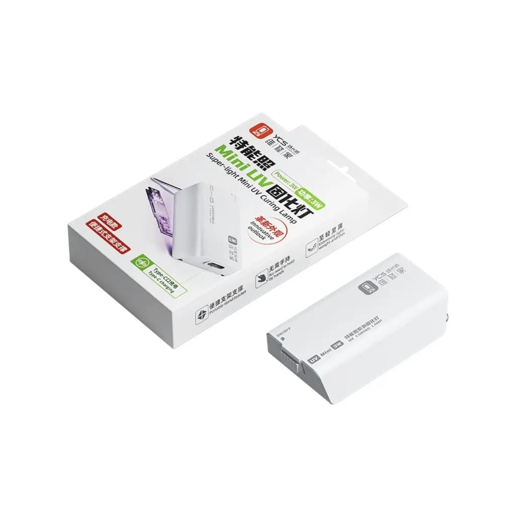 YCS UV MINI Curing โคมไฟอัจฉริยะลูกปัดคู่ 3W High Power Fast Curing Light เมนบอร์ด UV กาว Curing ซ่อมโคมไฟเล็บโคมไฟ รูปที่ 6