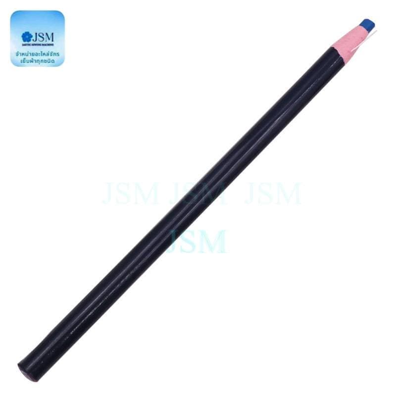 ดินสอสี เขียนผ้า มี 6 สี ขาว ดำ เเดง เหลือง เขียว ฟ้า ยี่ห้อ:STANDARD รูปที่ 4