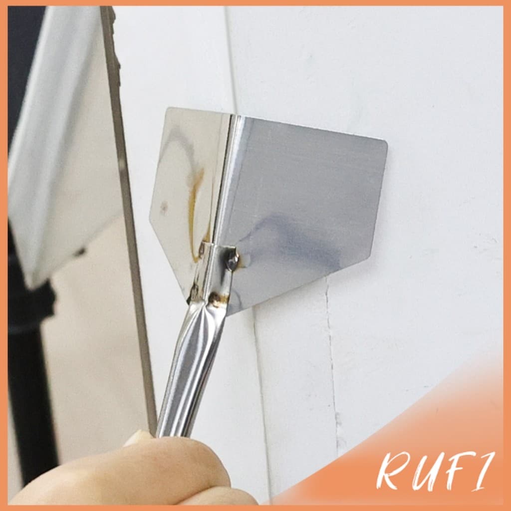RUFI เกรียงฉาบสแตนเลส ภายนอก/ภายใน ขูดโคลนไดอะตอม สีโป๊ว ขูดฝุ่นผนัง Wall Corner Scraper รูปที่ 5