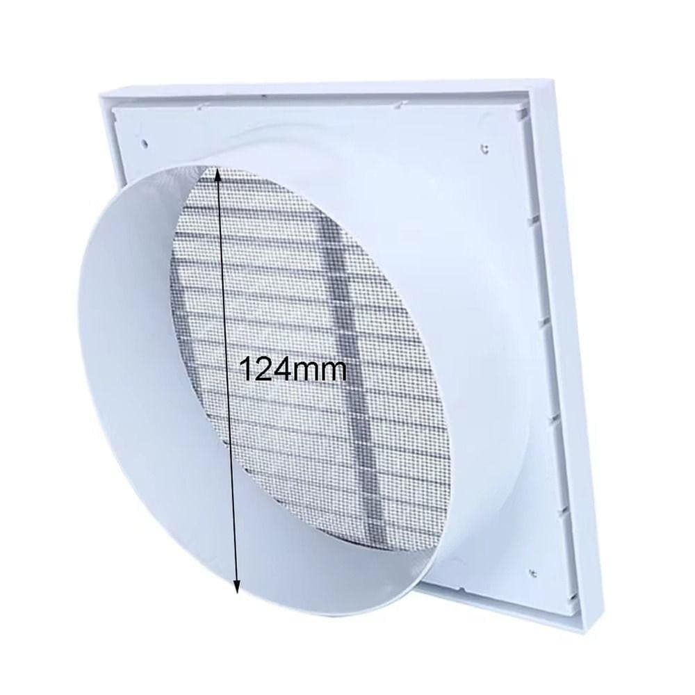 จัดส่งจากประเทศไทยEXTR 1 ชิ้น Fresh Air Exhaust Outlet, Grilles Cover Pipeline ช่องระบายอากาศ Grille Air Outlet, ผนังเพดานพลาสติกสีขาวเครื่องปรับอากาศ Outlet รูปที่ 6