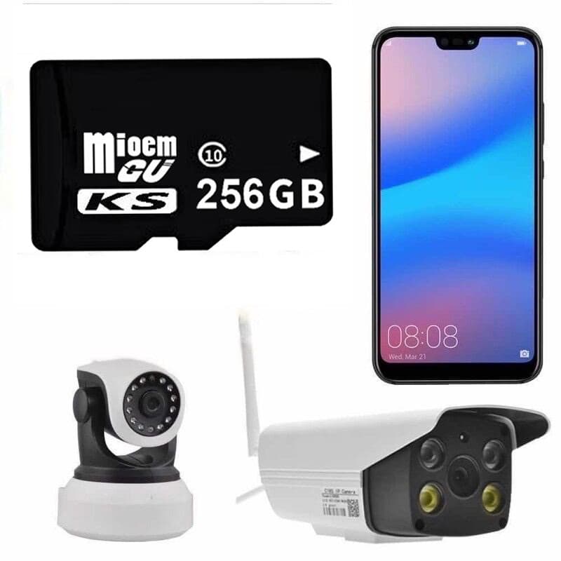 การประกัน 10 ปี - เมมโมรี่การ์ด การ์ด Micro SD การ์ดหน่วยความจำวิดีโอ 32GB/64GB/128GB/256GB Memory Card Class10 รูปที่ 4