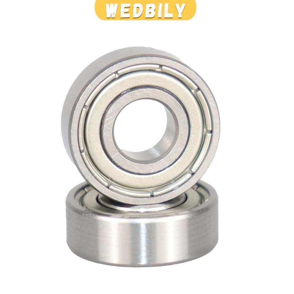 Wedbily ตลับลูกปืนเม็ดกลมร่องลึก 608ZZตลับลูกปืน Bearings รูปที่ 5