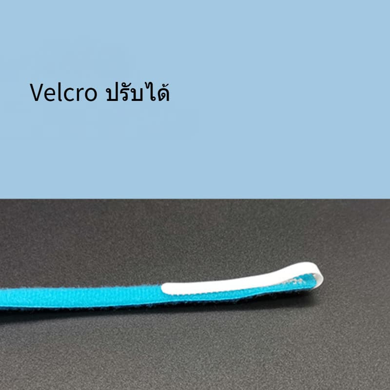 ที่ผูกท่อเจาะคอ ผู้ใหญ่สำหรับผู้ป่วยเจาะคอ Tracheostomy Tube Holder หนึ่งแถบบรรจุ Air Cut เทปยึด ความยาวและสั้นปรับได้ รูปที่ 8