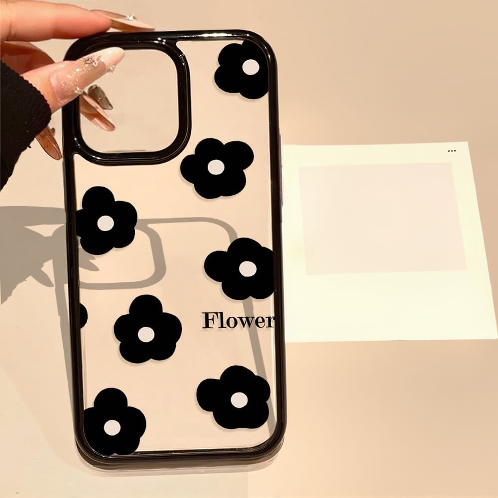 เคสโทรศัพท์ For iPhone 13 11 17 pro max Case iPhone 11 15 16 pro max 12 14 pro max อะคริลิค 2 in 1 การ์ตูน น่ารัก รูปที่ 7