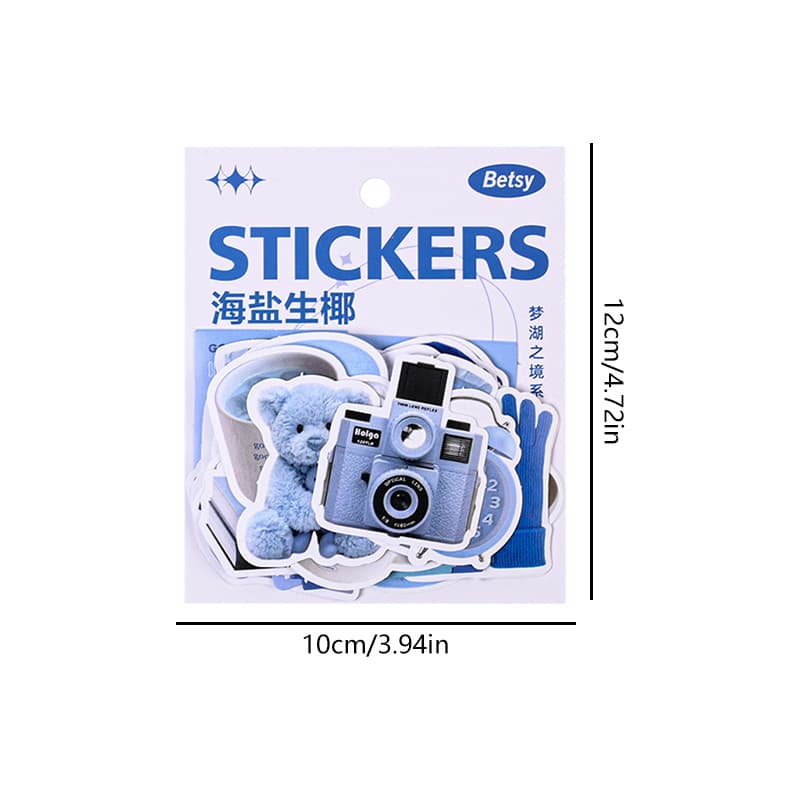 40 ชิ้น Vintage Special Shaped Series สติกเกอร์ Journal Deco DIY สติกเกอร์ รูปที่ 3