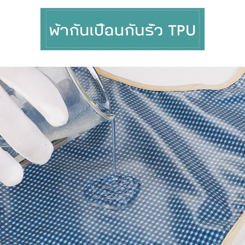 COD ผ้ากันเปื้อนผู้สูงอายุ ผ้ากันเปื้อนผู้ใหญ่ กันน้ำ สามารถถอดประกอบได้ ผู้ใหญ่ ผ้ากันเปื้อนผู้ป่วยติดเตียง รูปที่ 4