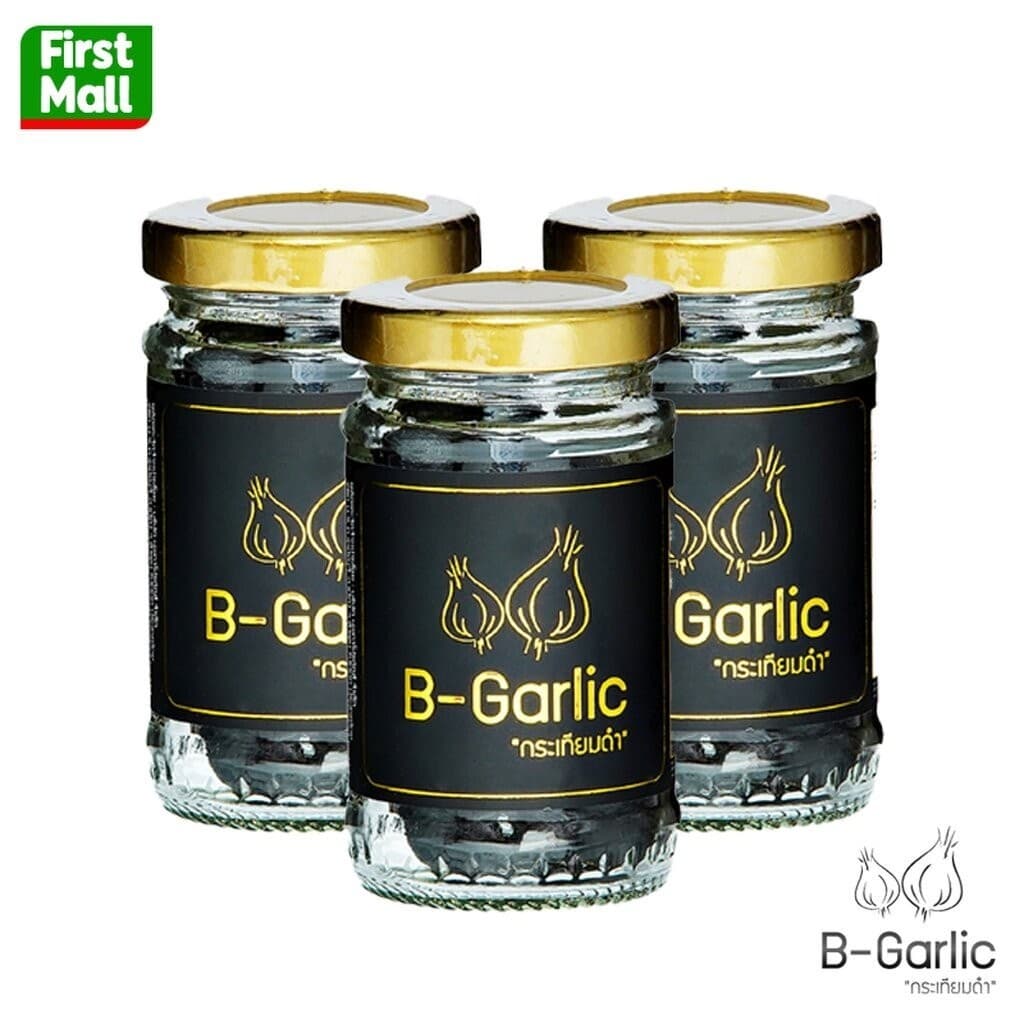 B-Garlic " เซ็ต 3 ขวด " บีการ์ลิค กระเทียมดำ รูปที่ 1