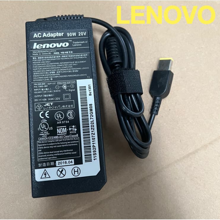 IREMAXMALL อะแดปเตอร์โน๊ตบุ๊ค Lenovo 20V4.5A *หัวUSB* สายชาร์จไฟ Notebook Adapter Charger รูปที่ 2