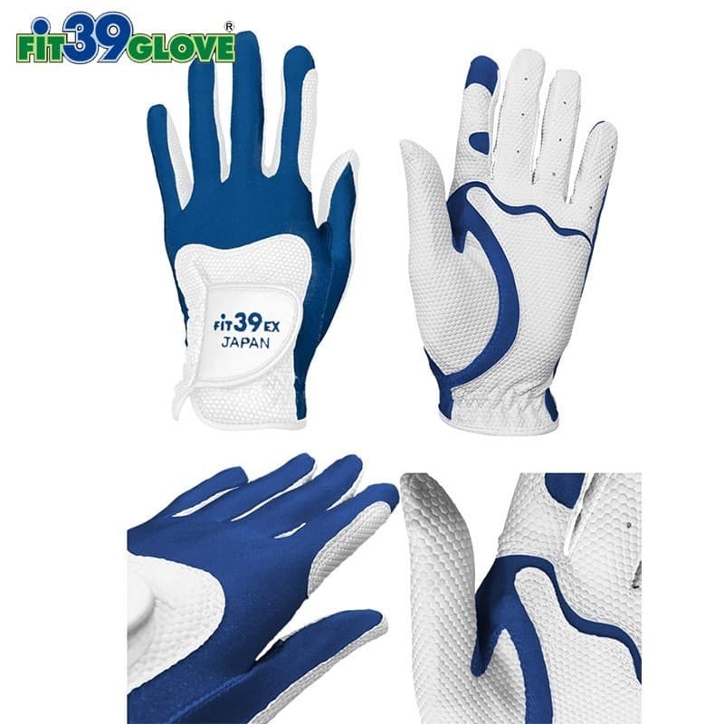 fit39ญี่ปุ่นคลาสสิก ~ SUPER GRIP ลื่นและทนต่อการสึกหรอญี่ปุ่นของแท้ # ถุงมือกอล์ฟ # ถุงมือกีฬา รูปที่ 3