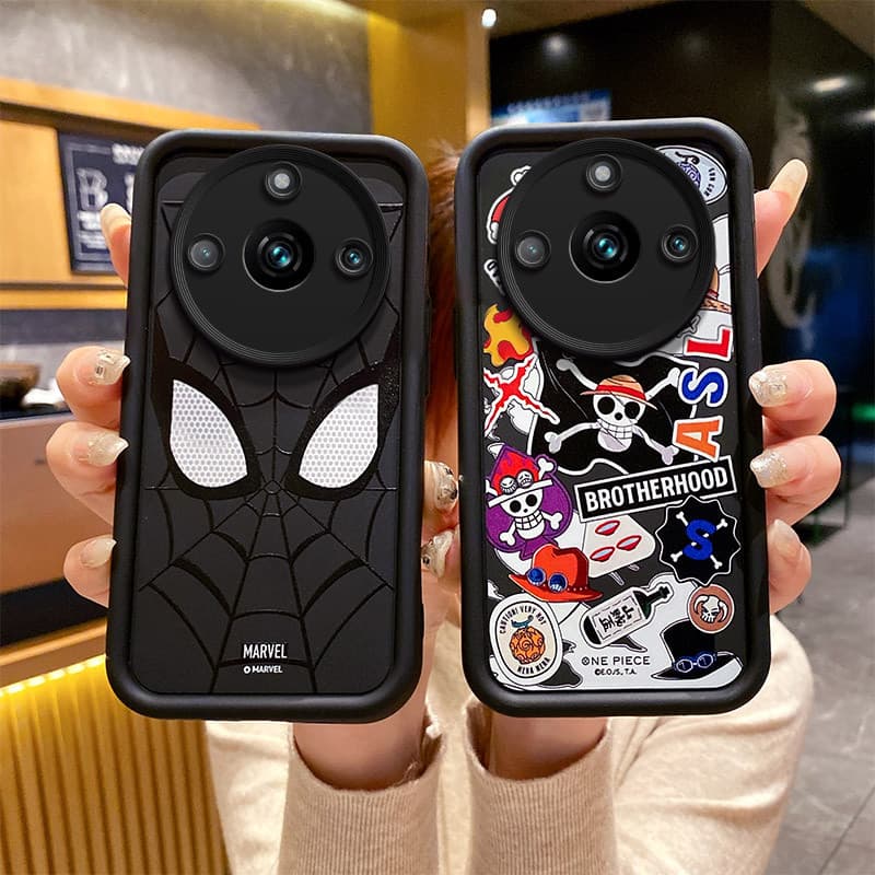เคส realme 11 pro 5g เคส realme 11 pro plus 5g Spider-man อะนิเมะเคสโทรศัพท์สําหรับ รูปที่ 2
