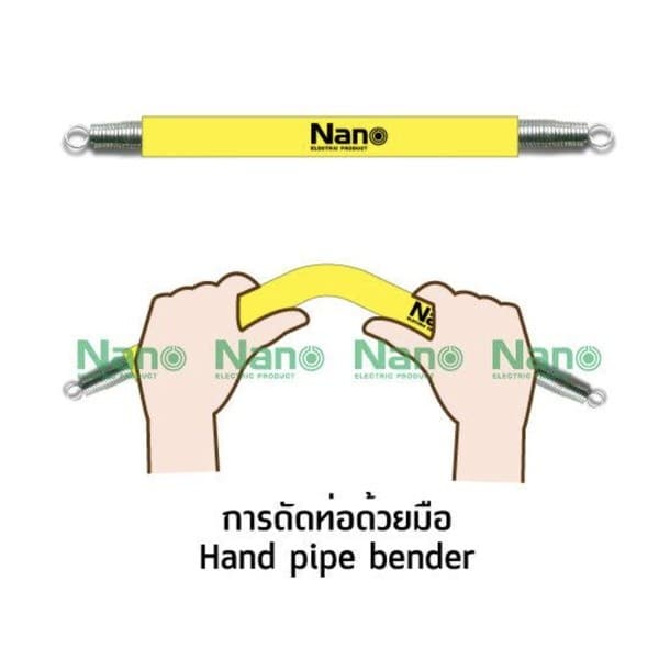 Nano สปริง สปริงดัดท่อ ร้อยสายไฟ SPG 16-32M , 4หุน-1นิ้ว ใช้สำหรับท่อ แบบมิล และ แบบหุน แบ่งขาย 1ชิ้น และ ยกลัง รูปที่ 7