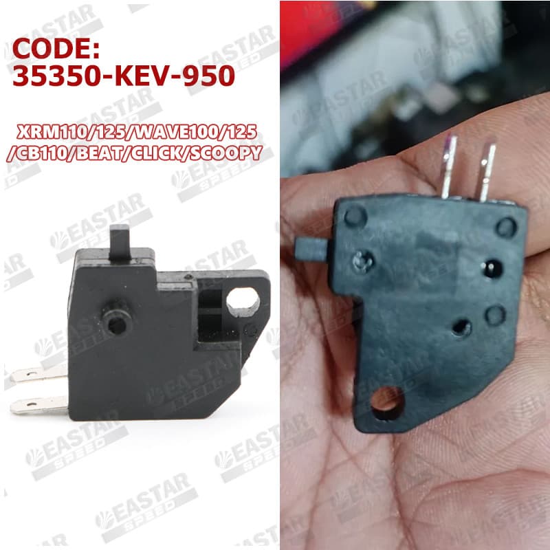 สวิตช์ไฟเบรก ด้านหน้าขวา สําหรับ XRM110 125 WAVE100 125 CB110 BEAT CLICK SCOOPY 35350-KEV-950 รูปที่ 3