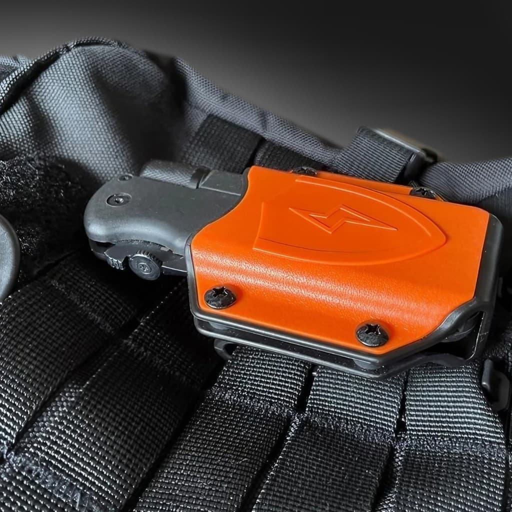 ปลอกหลายเครื่องมือ EDC Multi Tool Sheath Holder Holster ปลอกปรับได้พร้อมคลิปด้านหลัง สไตล์ Techwear รูปที่ 2