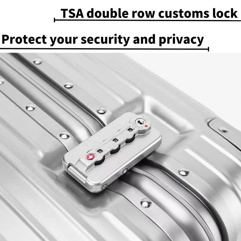 TRAVELCUL กระเป๋าล้อลาก 18/20 นิ้วอลูมิเนียมเฟรม TSA ล็อค Carabiner กรณีพีซีป้องกันรอยขีดข่วนวัสดุความจุขนาดใหญ่ รูปที่ 5