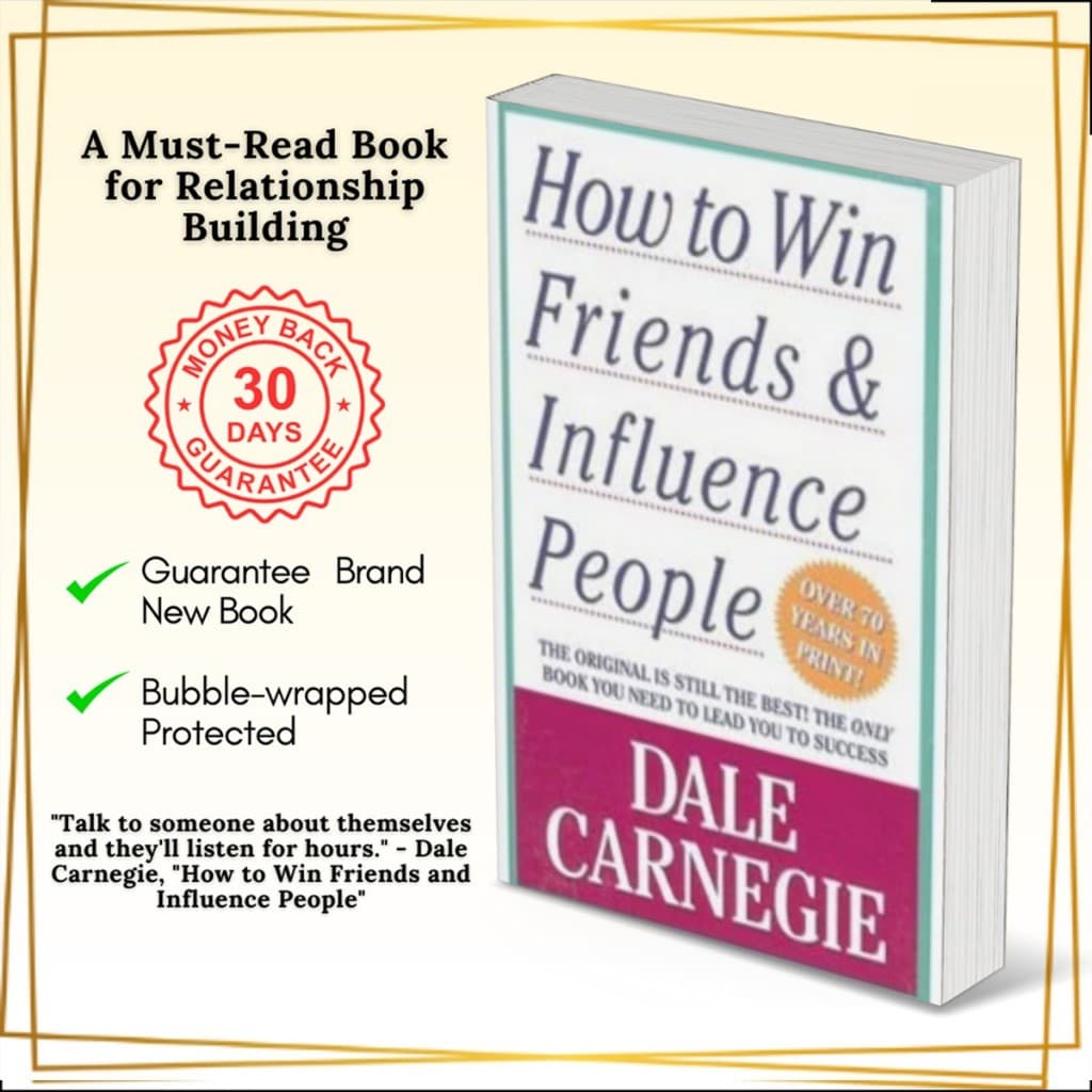 หนังสือพัฒนาตนเอง how to win friends and influence people ฉบับภาษาอังกฤษ รูปที่ 7