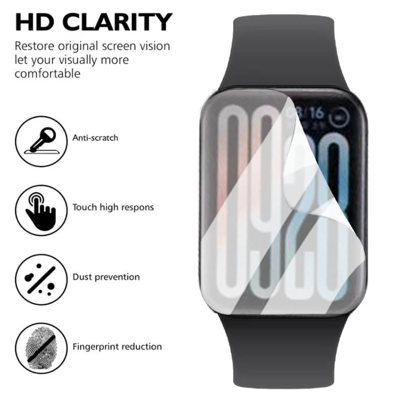 ฟิล์ม สำหรับ Xiaomi Smart Band 10 pro ฟิล์มไฮโดรเจล,ฟิล์มTPU สำหรับ นาฬิกาอัจฉริยะ รูปที่ 6