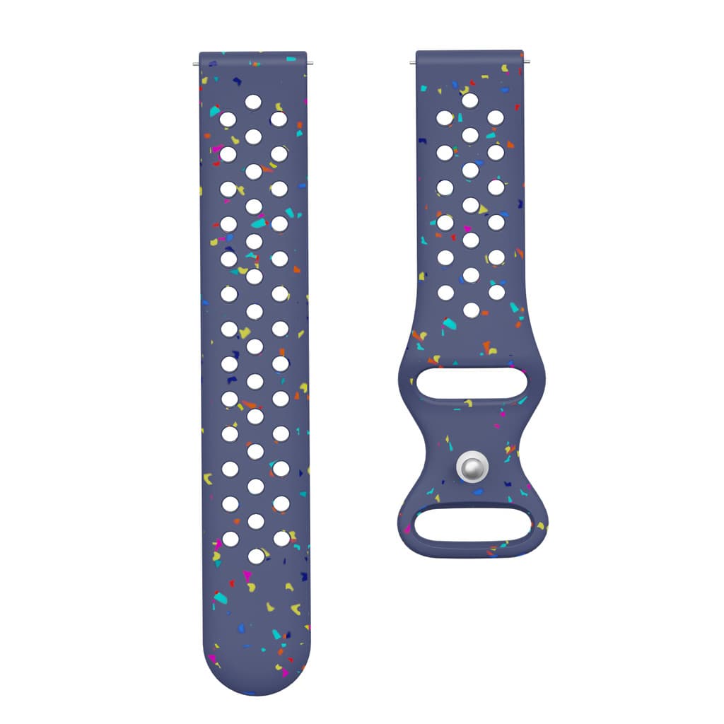 สีจุดสายรัดซิลิโคนสําหรับ Redmi Watch 5 Active 5 Lite 22 มม.สร้อยข้อมือกีฬาสําหรับ Redmi Watch 3 Active 3 Lite เปลี่ยนวง รูปที่ 2