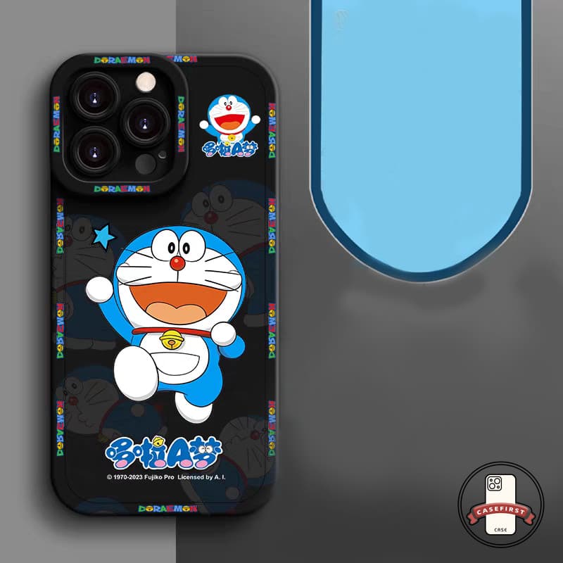 เคสไอโฟน 11 ดวงตาของนางฟ้าโดราเอมอน ที่ทันสมัย สำหรับ IPhone 17 14 13 15 16 12 11 Pro Max Air XR 8 7 14 16 Plus X XS Max รูปที่ 3