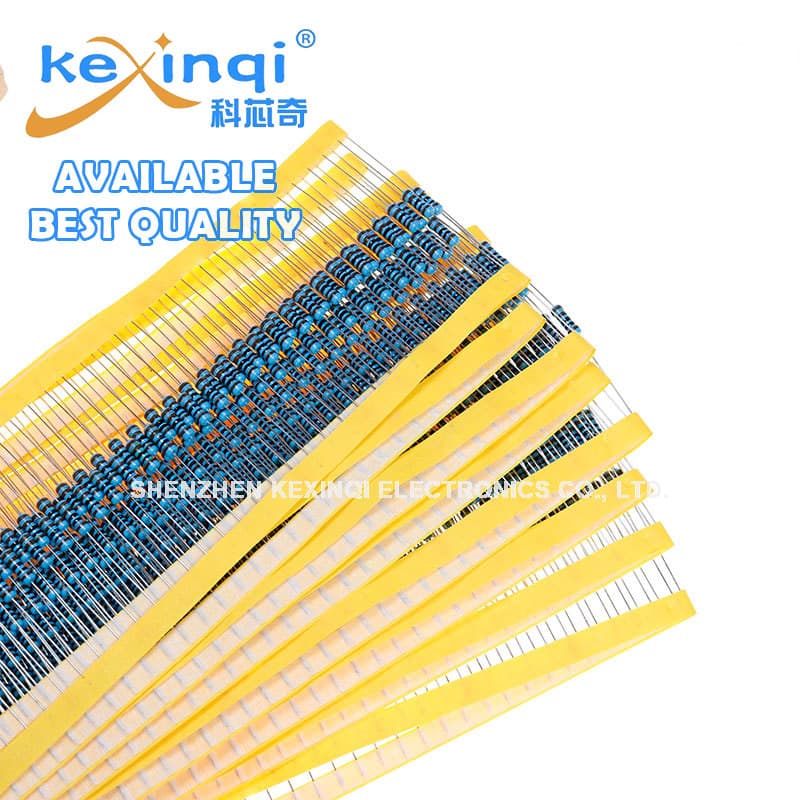 1/2W ตัวต้านทานฟิล์มโลหะ 110K ~ 10M 1% 220K 470K 330K 1M 1.5M 2.2M 150K 680K 510K Ohm Resistance รูปที่ 2