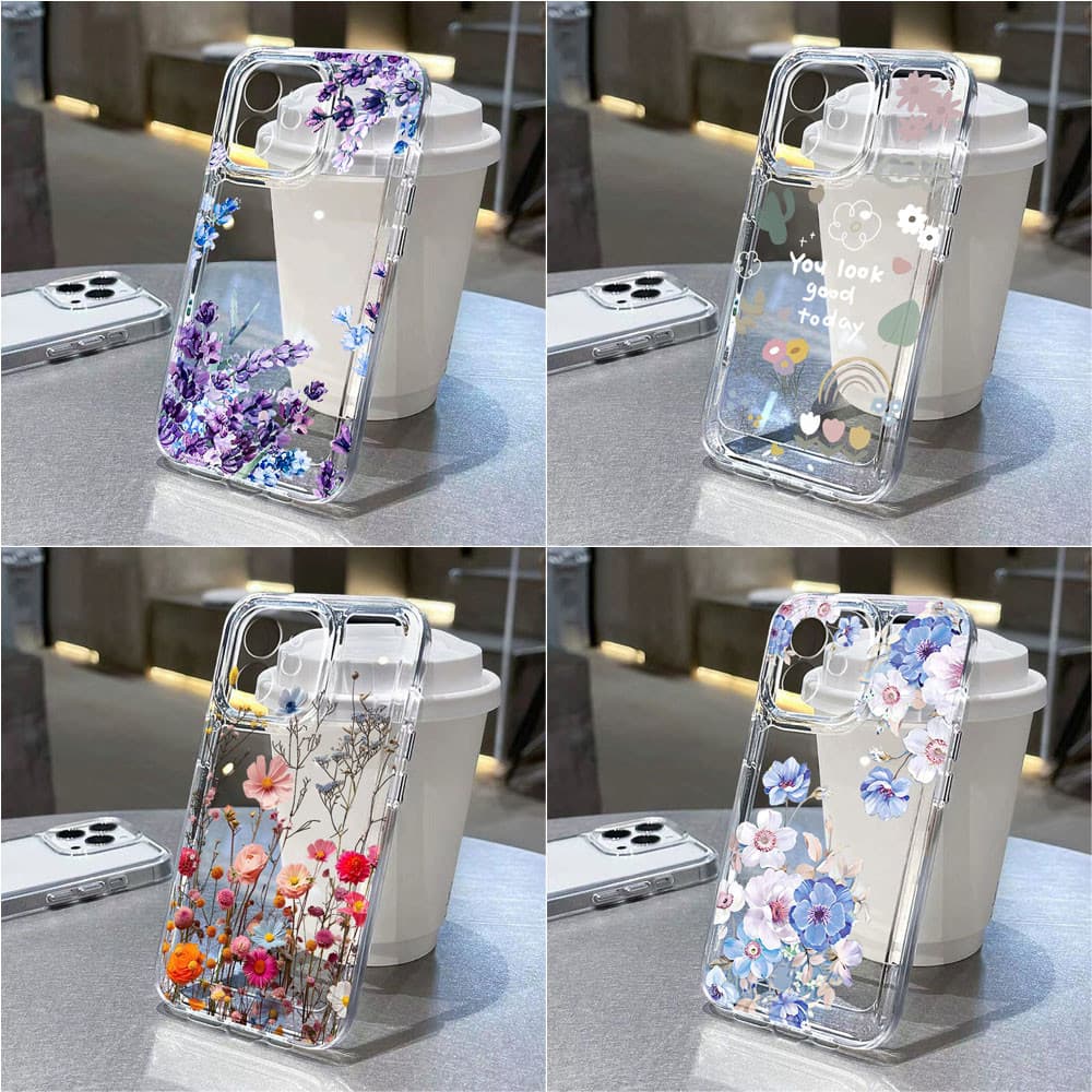 Soft TPU เคส For Samsung S26 Ultra A57 5G A37 A36 A55 A56 A17 A07 A16 A05s A06 S25 S24 A05 A15 A54 A34 A35 A53 A52 รูปที่ 1