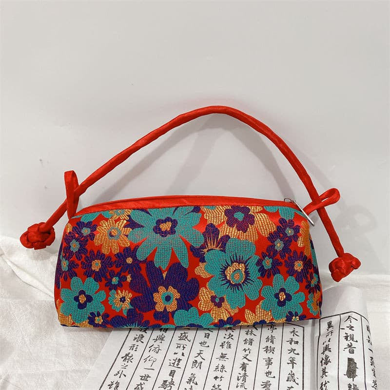 Clutch Niche All-Match Retro Handbag Handbag Small Bag รูปที่ 4