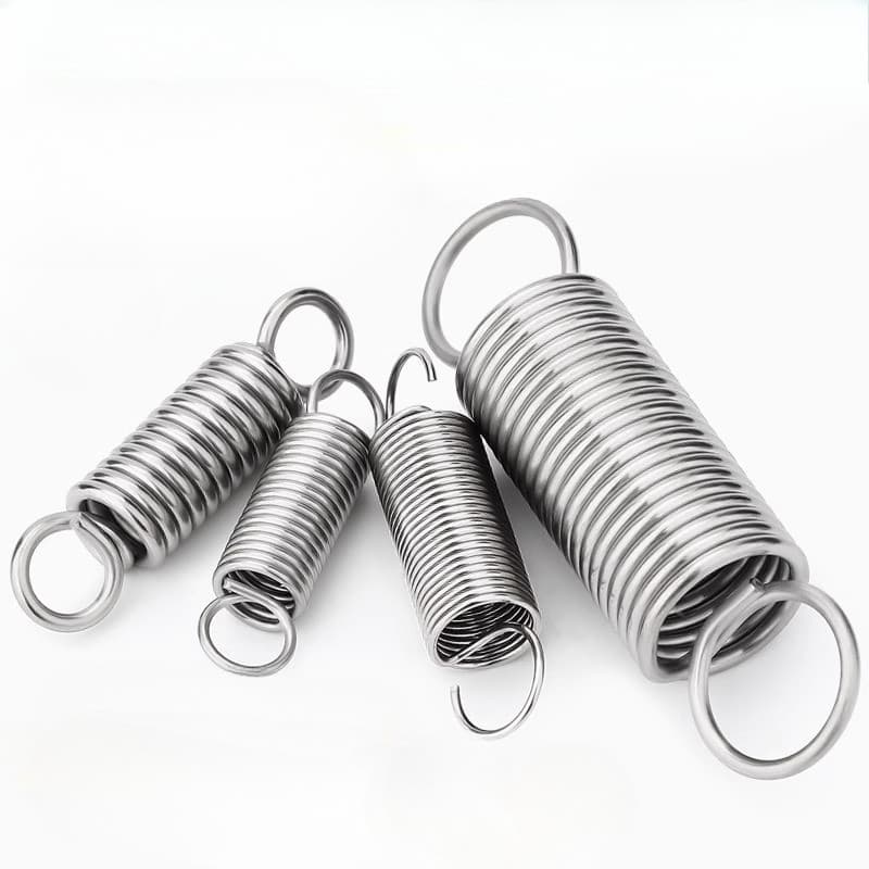 304 สแตนเลส, สปริงแรงดึง, สปริงแรงดึงพร้อมตะขอ (WD1mm/1.2mm/1.5mm/2mm/3mm * OD6mm-20mm * L20mm-300mm) สินค้าทั้งหมดในสต็อก สปริงแรงดึง รูปที่ 5