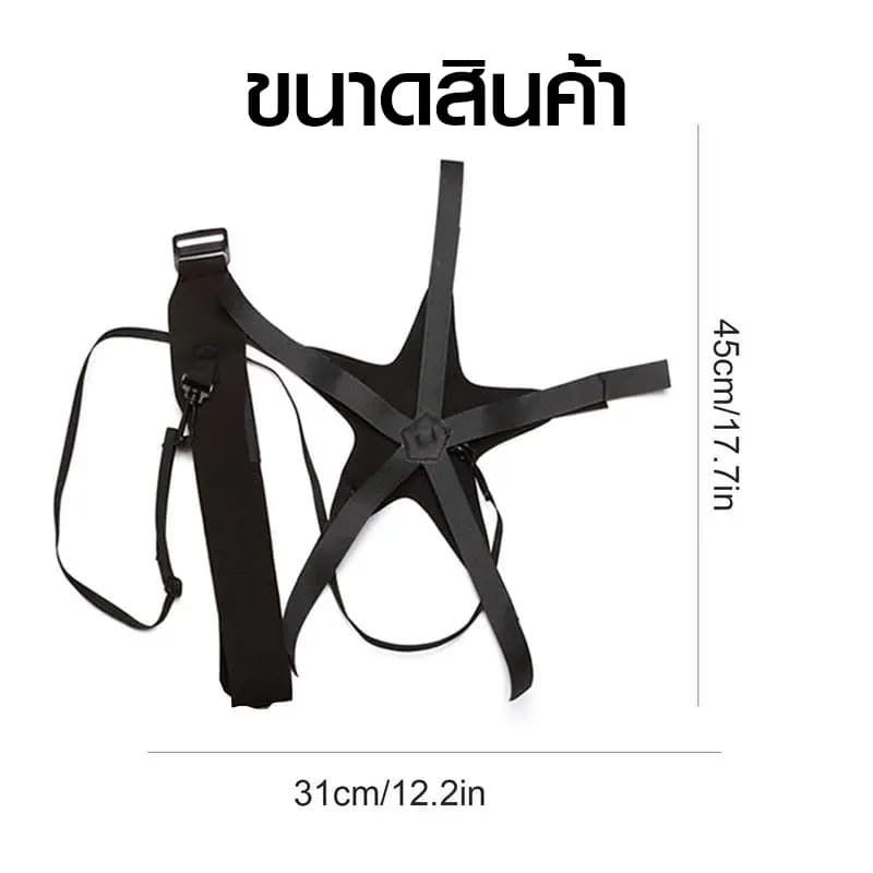 อุปกรณ์ฝึกซ้อมฟุตบอล สายคาดเอวฝึกซ้อมฟุตบอล ฝึกแปบอล ฝึกเเตะฟุตบอล ทั้งเด็กเเละผู้ใหญ่ รูปที่ 2
