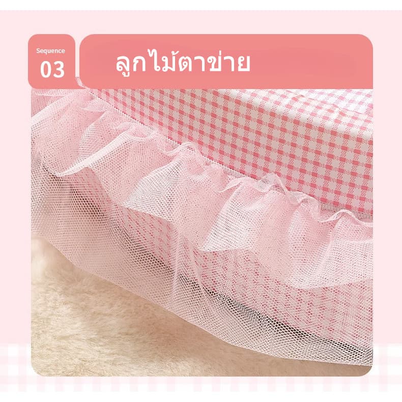 ที่นอนสัตว์เลี้ยง60x40 cm สุนัข เบาะแมว บ้านแมว ที่นอนแมว Cat House Bed ที่นอนสุนัข นุ่มและสบาย รูปที่ 3