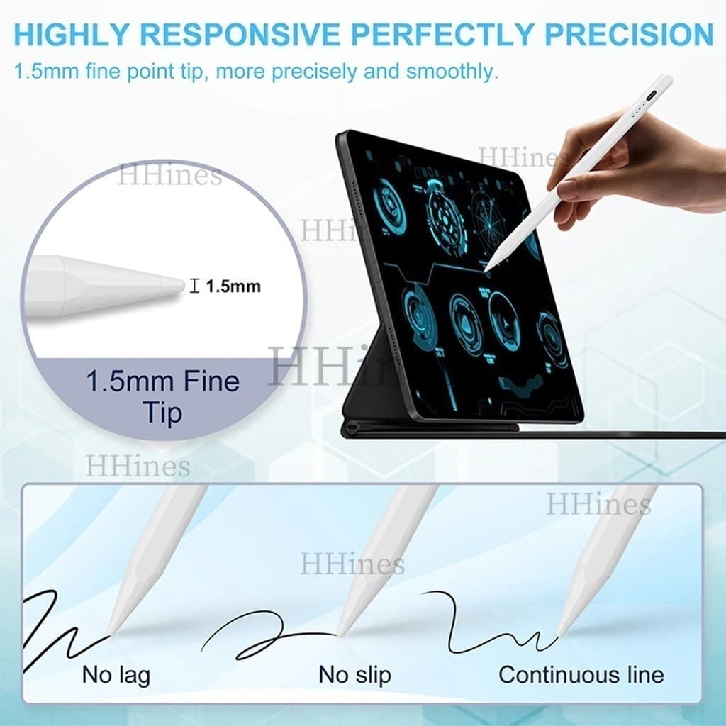 Universal Stylus ปากกาสําหรับ Samsung Galaxy tab A11 8.7 2025 SM-X133 SM-X135 Galaxy tab A11 Plus 11 "2025 ปากกาหลากสี Universal Stylus ภาพวาดและเขียนปากกา รูปที่ 3