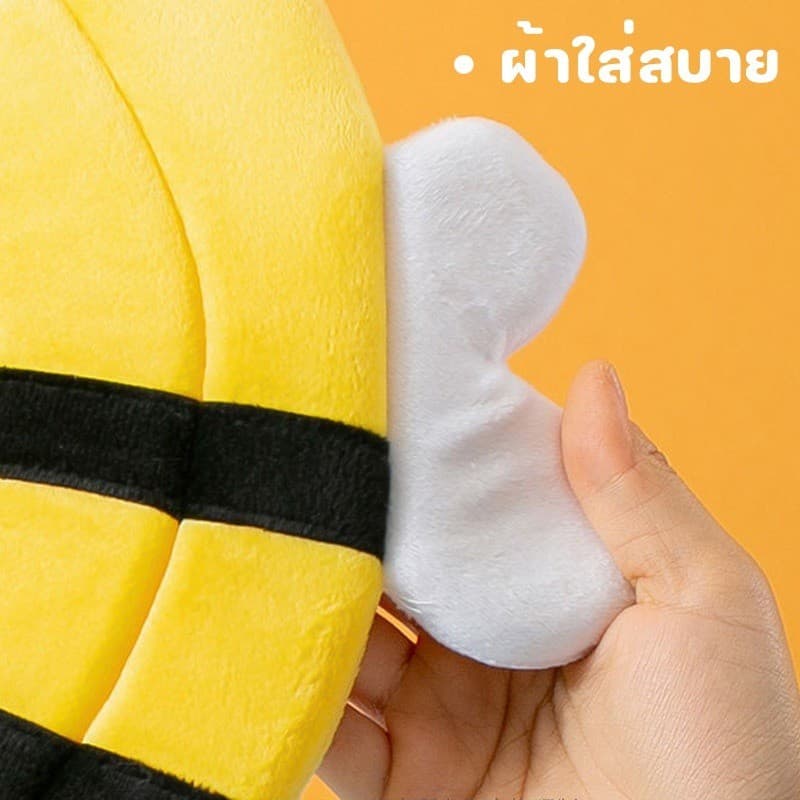 BHQ ปลอกคอกันเลีย คอลล่าแมว ป้องกันการเลียแผลนุ่มนิ่มใส่สบาย คอลล่าสุนัข S/M/L รูปที่ 4