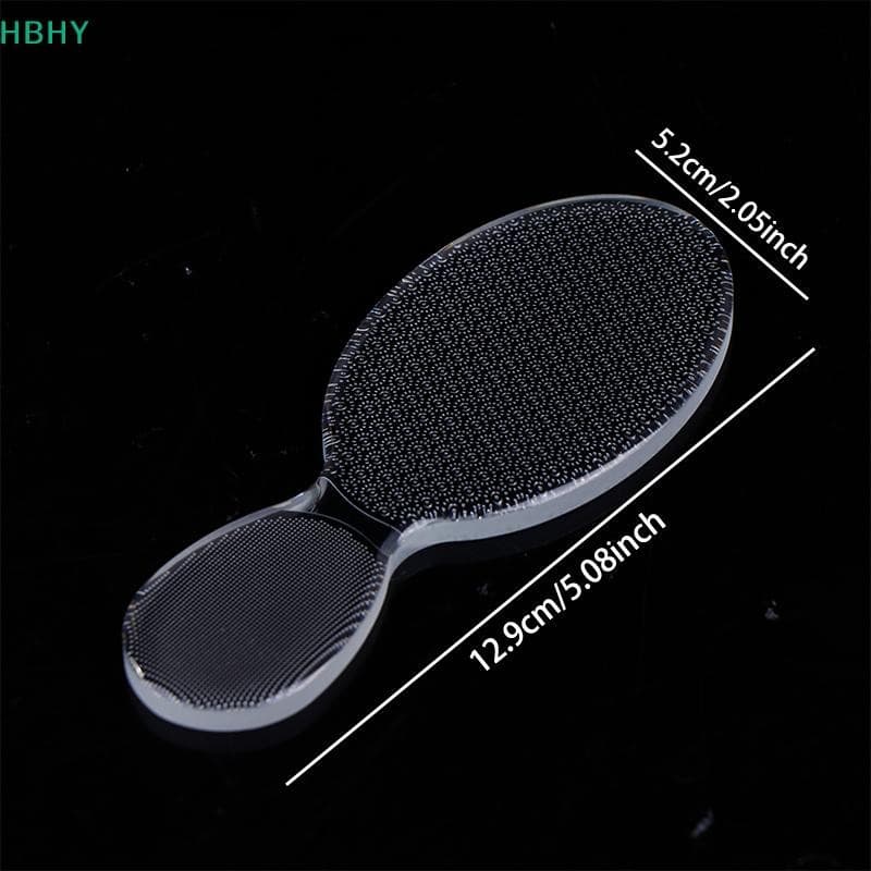 HB แก้วเท้าแฟ้มแคลลัส Remover ฟุต Dead Skin Scrubber บ้าน Pedicure Foot Care เครื่องมือสําหรับ Soften Smooth Feet HY รูปที่ 5