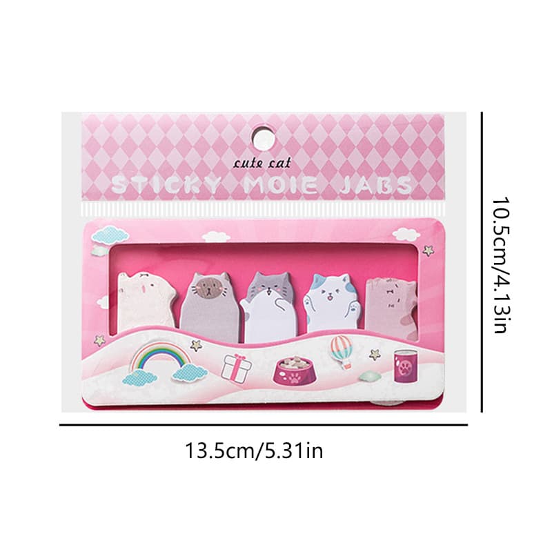 150 แผ่นสัตว์น่ารัก Paradise Seires Sticky Notes นักเรียนแบบพกพา Memo Pad น่ารักสัตว์ Series สติกเกอร์ฉลากกระดาษบันทึก รูปที่ 4