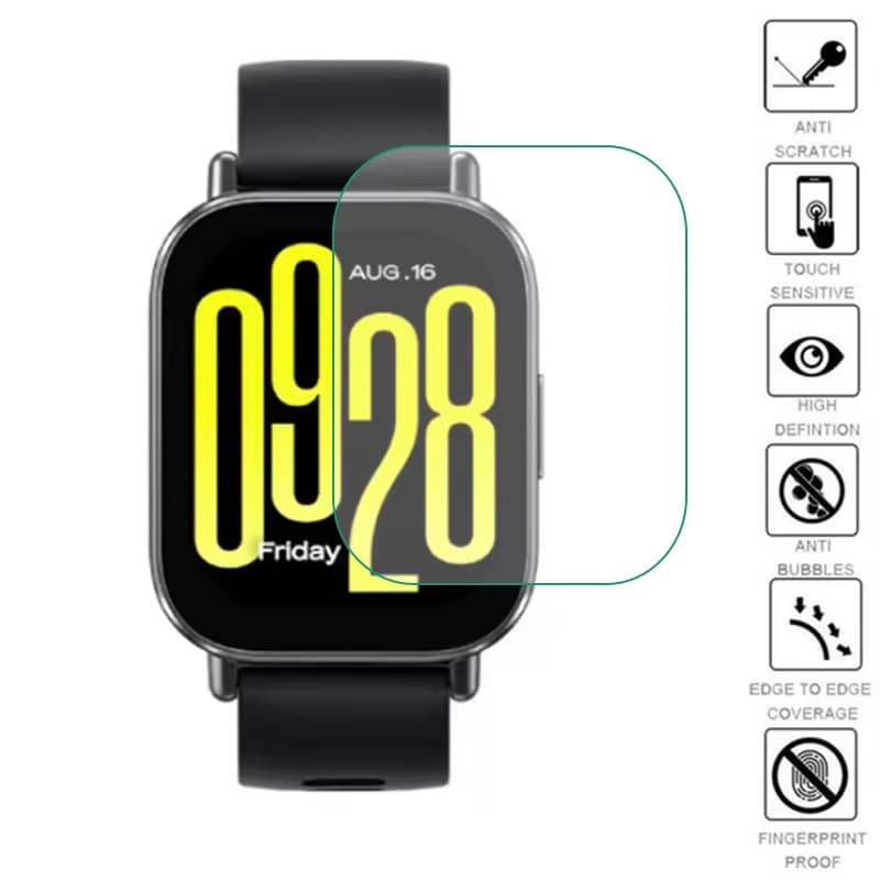 ฟิล์มกระจกนิรภัย for Redmi Watch 5 Active / Mi Watch 5 Lite อุปกรณ์ฟิล์มป้องกันหน้าจอ for Smartwatch Redmi Watch รูปที่ 3