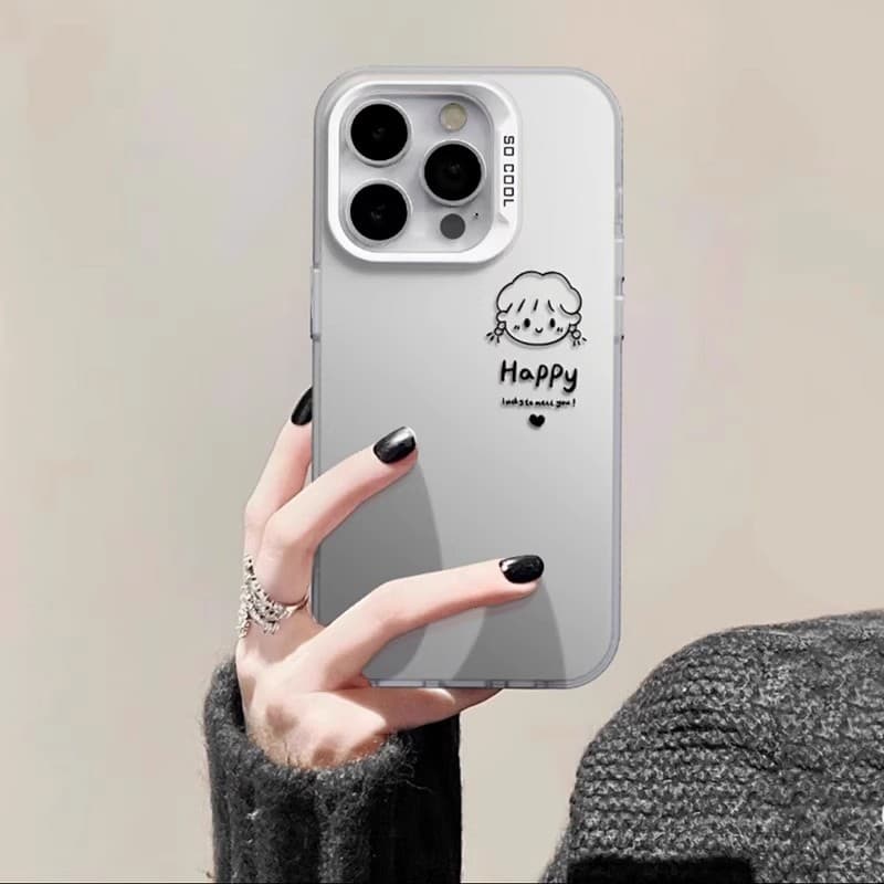 เคสแข็งหรูหรา เคสคู่น่ารัก เคสไอโฟน11 for เคสiPhone16 15 14 13 12 11 Pro Max 15Plus XR XS Max 7Plus 8Plus SE เคสไอโฟน13 รูปที่ 2