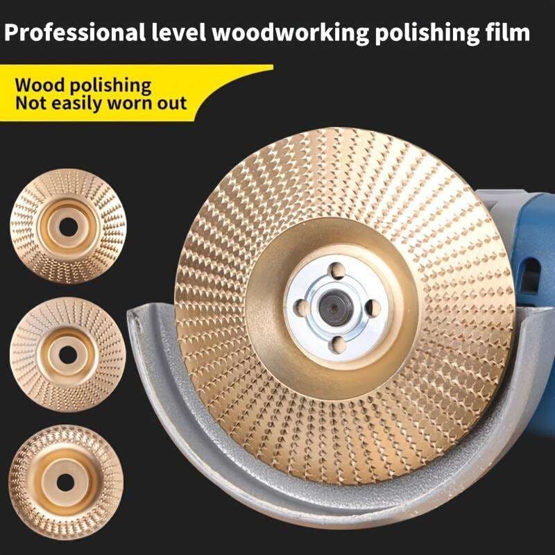 3pcs ใบขัดไม้ ใบเจียร์ไม้ ใบเจียร์แกะสลัก 100mm โลหะท บุ้งขัดไม้ แผ่นขัด แกะสลักไม้ ใบเจียร์แกะสลัก บุ้งขัดไม้ รูปที่ 3