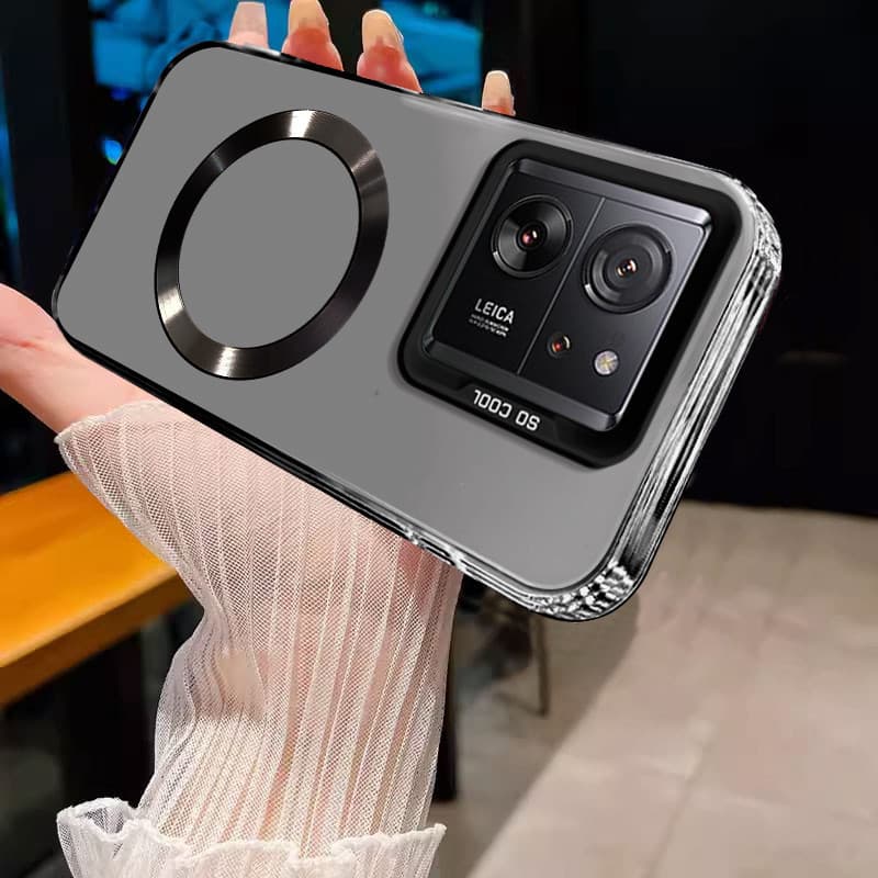 สําหรับ xiaomi 13T xiaomi 13T pro xiaomi 13 แม่เหล็กไร้สายสีเงินออกแบบใหม่เคสโทรศัพท์ SJSFDDR รูปที่ 3