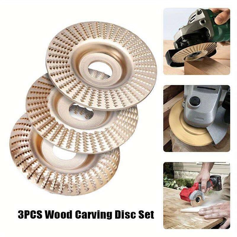 3pcs ใบขัดไม้ ใบเจียร์ไม้ ใบเจียร์แกะสลัก 100mm โลหะท บุ้งขัดไม้ แผ่นขัด แกะสลักไม้ ใบเจียร์แกะสลัก บุ้งขัดไม้ รูปที่ 6