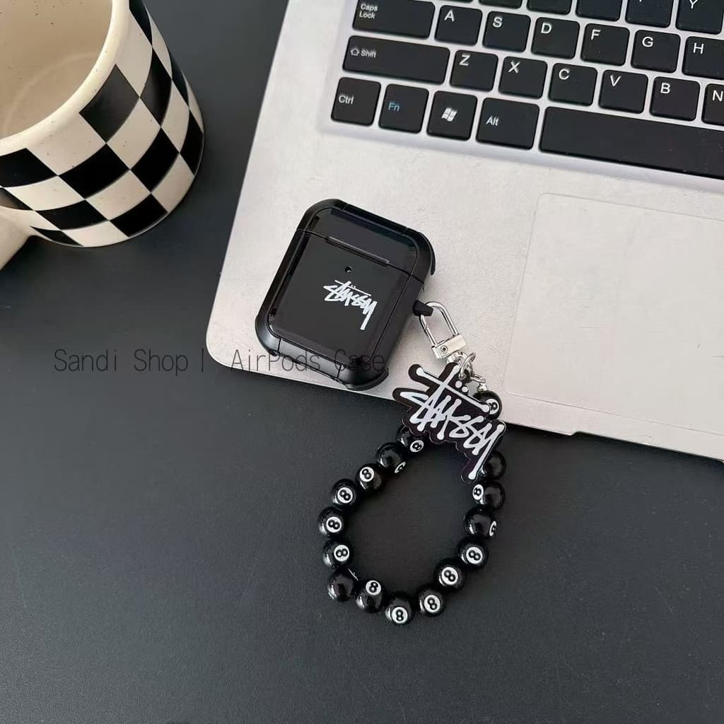 9 สี AirPods Pro 3 เคสคีย์บิลเลียด 8 ลูกเต๋า สําหรับ AirPods 1/2/3/Pro/Pro2/4 รูปที่ 7