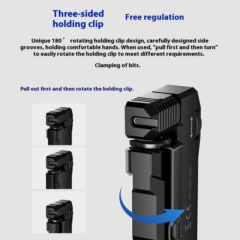 Wuben G5 ไฟพกพา Magnetic EDC ไฟฉายกันน้ํากลางแจ้งที่แข็งแกร่ง รูปที่ 4