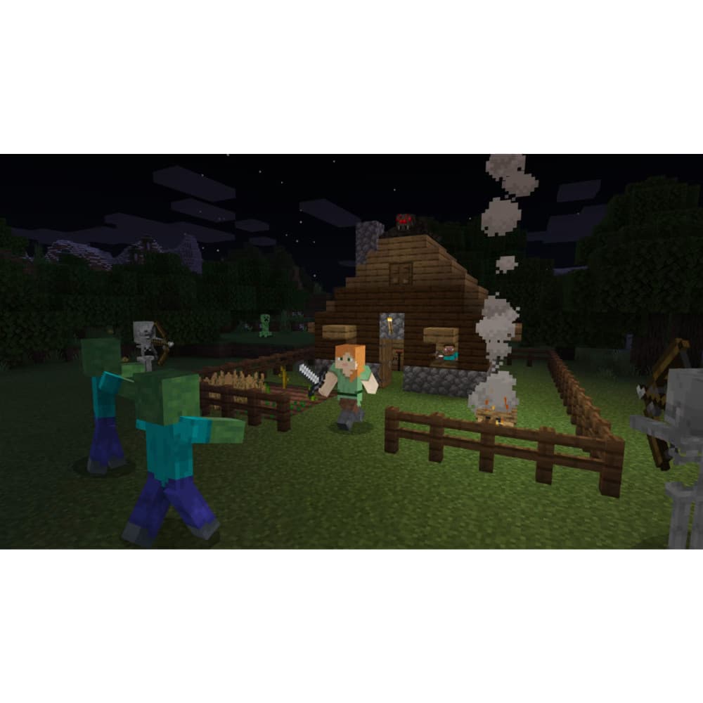Nintendo Switch MINECRAFT + Super Mario Mash-Up ตลับเกมส์ แผ่นเกมส์ มือหนึ่ง รูปที่ 6