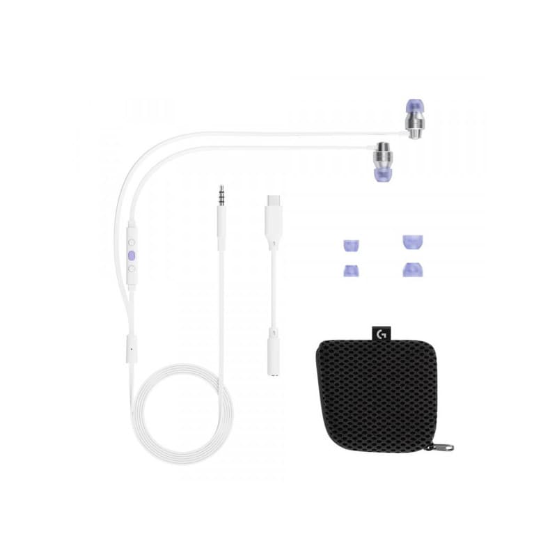 LOGITECH G333 GAMING EARPHONES WITH MIC AND DUAL DRIVERS หูฟังเกมมิ่ง เชื่อมต่อได้ทั้ง AUX & USB-C รูปที่ 9