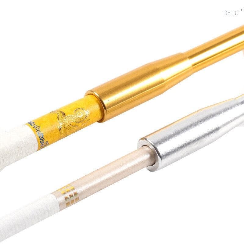 DELIG> Simpleย่อหน้าผู้ถือRetroท่อกรองTelescopicยาวRod Photo Perform Prop Mouthpieceคอสเพลย์ รูปที่ 5