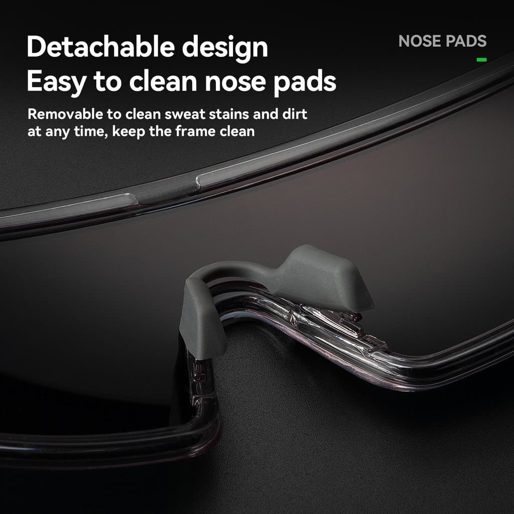 Rockbros แว่นตาขี่จักรยานโพลาไรซ์ Sunglses น้ําหนักเบา Anti-UV400 + Sport Photochromic แว่นตากันแดดแบบพกพา MTB รูปที่ 6