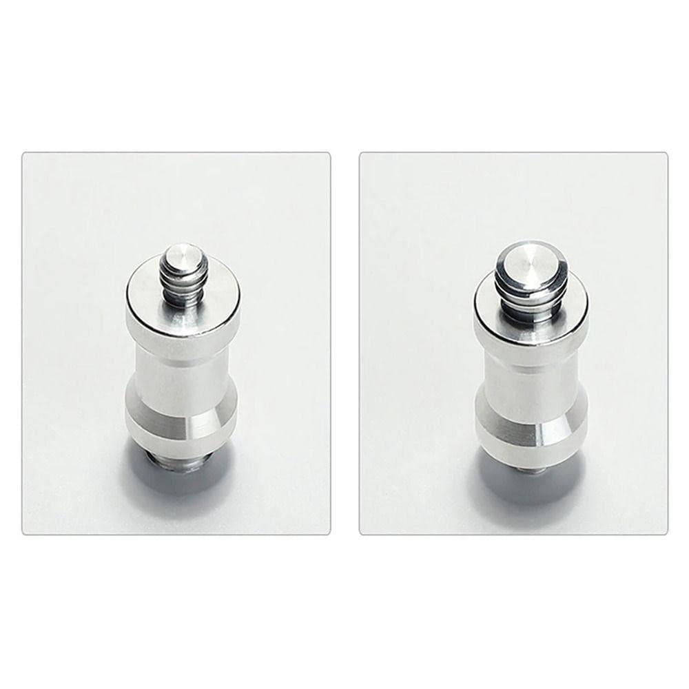 TABLEZO อะแดปเตอร์แปลงเกลียวขาตั้งกล้อง 1/4 เป็น 3/8 สําหรับกล้อง SLR พร้อมที่ยึดแฟลชและขาตั้งกล้อง รูปที่ 9