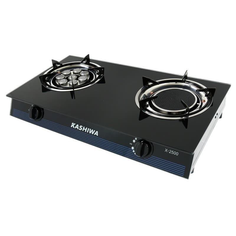 KASHIWA รุ่น X-2500 เตาแก๊ส หัวคู่ ใช้ง่าย ไม่ขึ้นสนิม ทำความสะอาดง่าย รับประกันศูนย์ รูปที่ 3