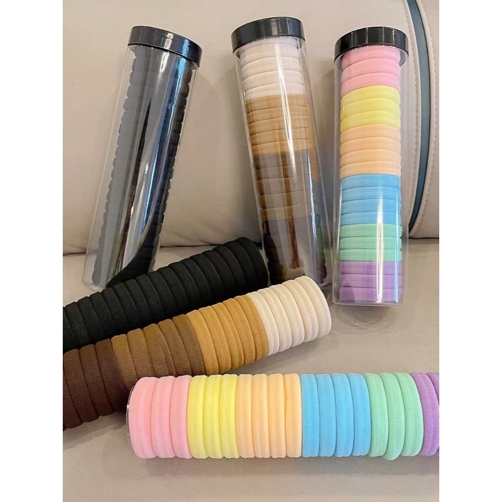 Cilset ยางมัดผมผ้ากำมะหยี่ ฟีลเกาหลี 20ชิ้นต่อ1กล่อง 9บาท ถูกมาก /TM-1 รูปที่ 5
