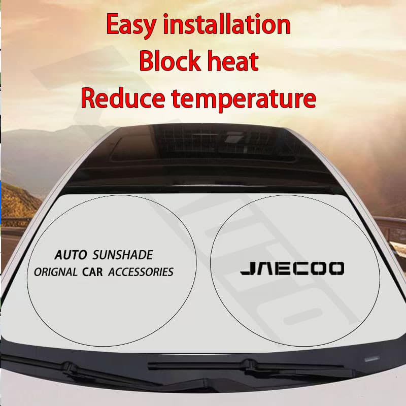 Jaecoo รถหน้าต่างด้านข้าง Sun Shade แม่เหล็ก UV Protection ผ้าม่าน Sun Shield ฝาครอบสองด้านกระจกรถยนต์บังแดดสําหรับ Chery Jaecoo J6 J7 J8 PHEV รูปที่ 6