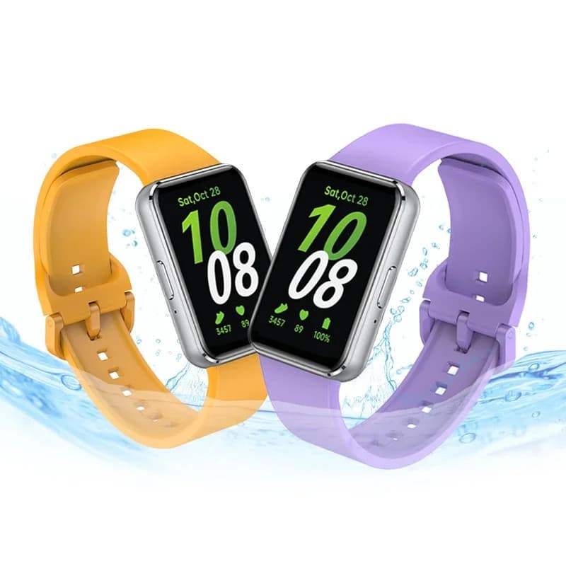 สายซิลิโคน for Samsung Galaxy Fit 3 เข็มขัดยางกีฬาการเปลี่ยนอุปกรณ์เสริม Samsung Fit 3 สายนาฬิกา รูปที่ 5