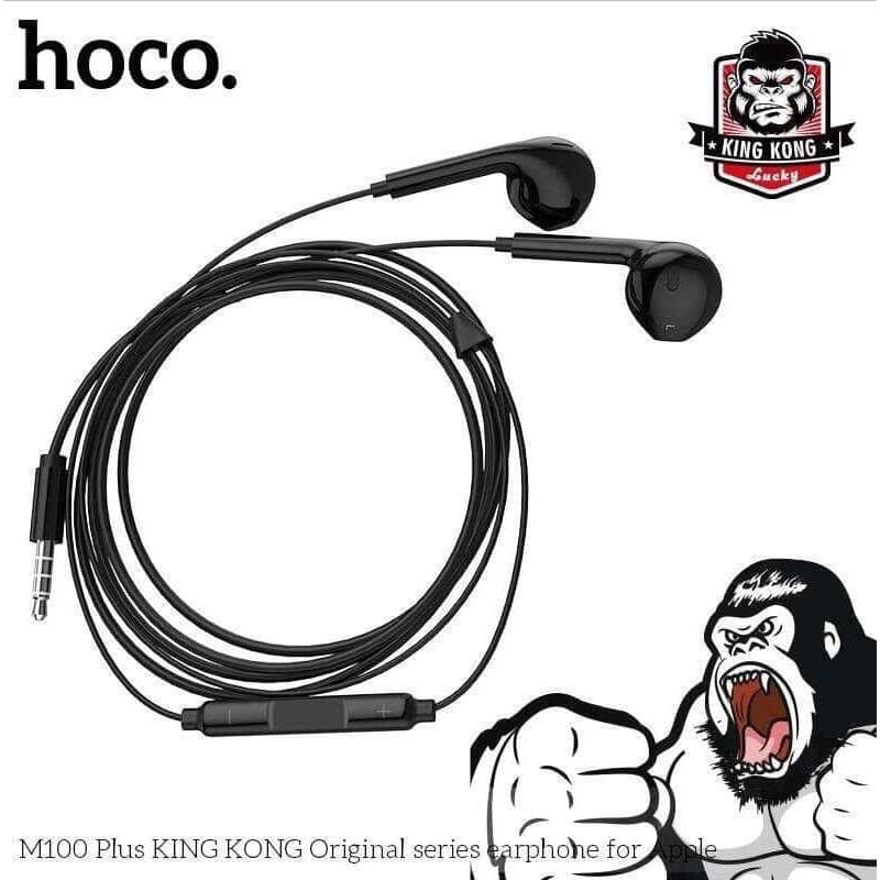 HOCO M100 Plus หูฟังมีสาย 3.5mm / Type-C / iOS ไมโครโฟนในตัว คุยสายได้ มี 3สี หูฟังเอียร์บัด hc3 รูปที่ 7