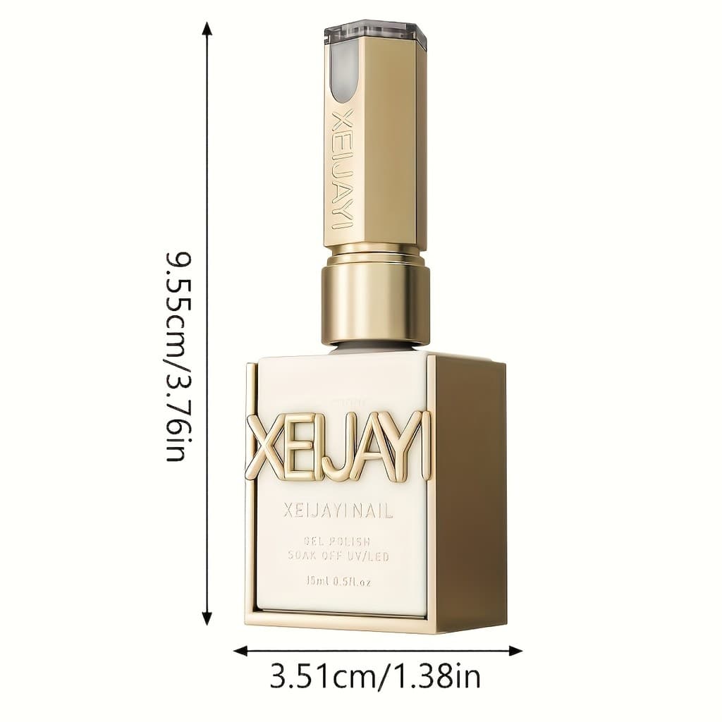 XEIJAYI 15มล--M065 สีทาเล็บสีเหลืองน้ำผึ้ง สีติดทนนาน เหมาะสำหรับใช้ในบ้านและร้านทำเล็บ รูปที่ 6